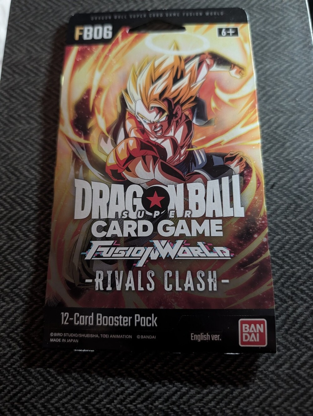 Dragon Ball Super Fusion World Rivals Clash FB06 w/12 Cards SS Son Goku